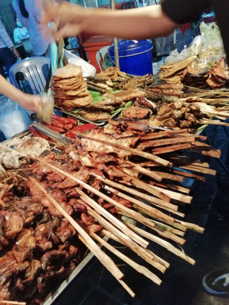 Street food on our Phnom Penh food crawl