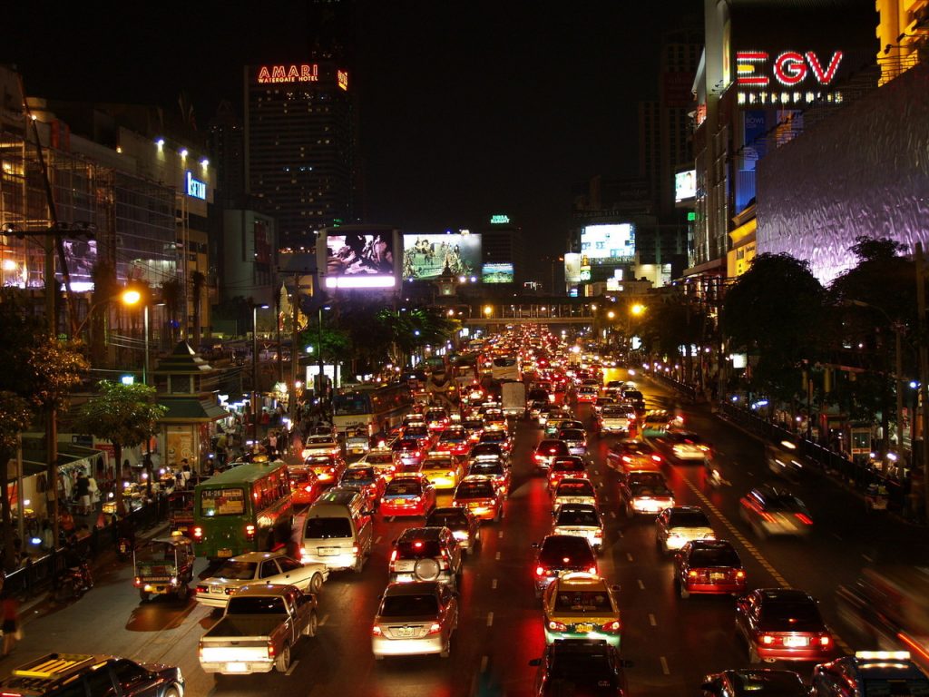 Bangkok traffic - Thailand Travel Guide