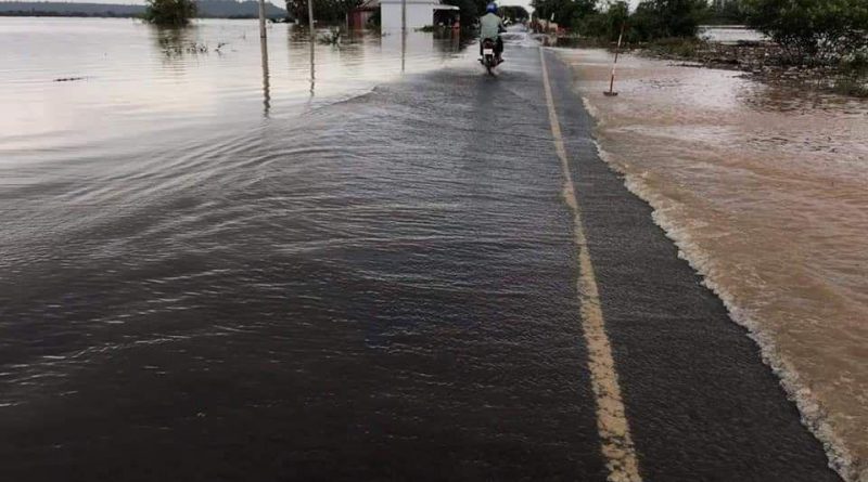 Floods in Kratie, Cambodia