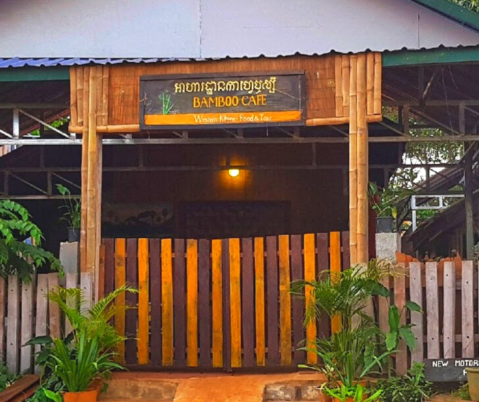 Bamboo Cafe in Mondulkiri