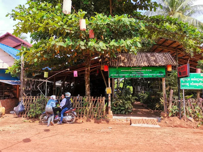 Front of the CBET office in Chi Phat