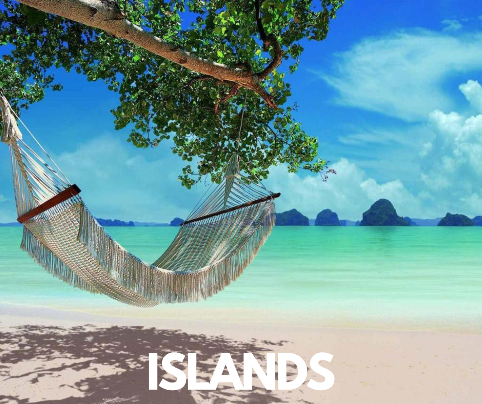 Island destinations in Thailand