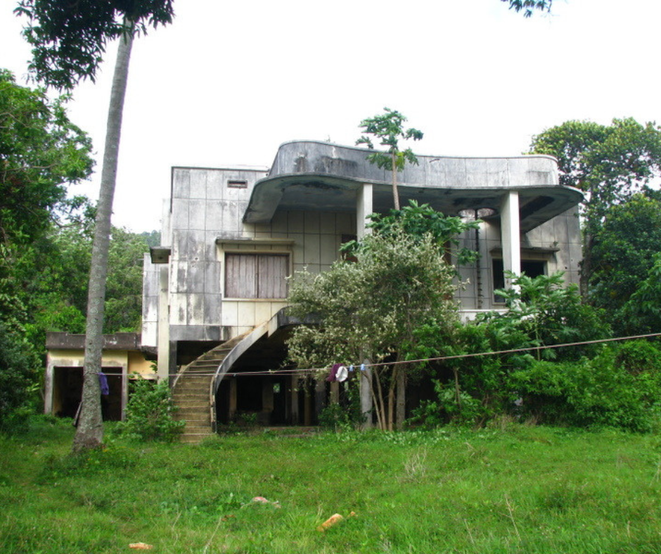 Abandoned villa in Kep, Cambodia