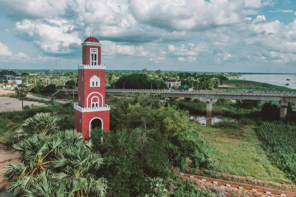 Watch tower at Kampong Cham