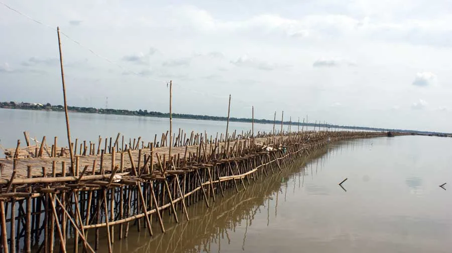 Koh Paen Bamboo Bridge