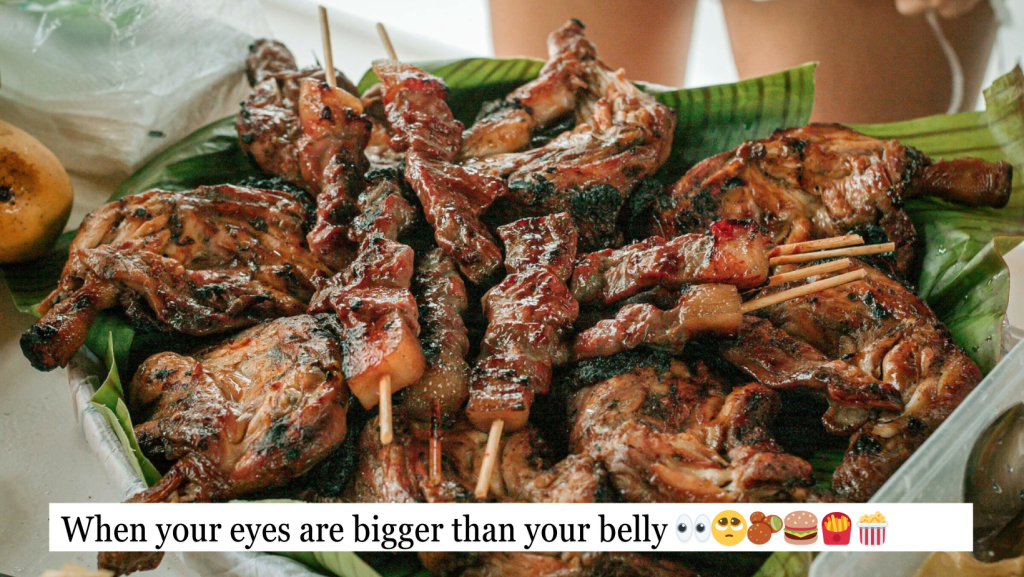 Food captions for instagram